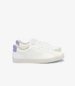 ESPLAR LEATHER WHITE LAVANDE<VEJA Flash Sale