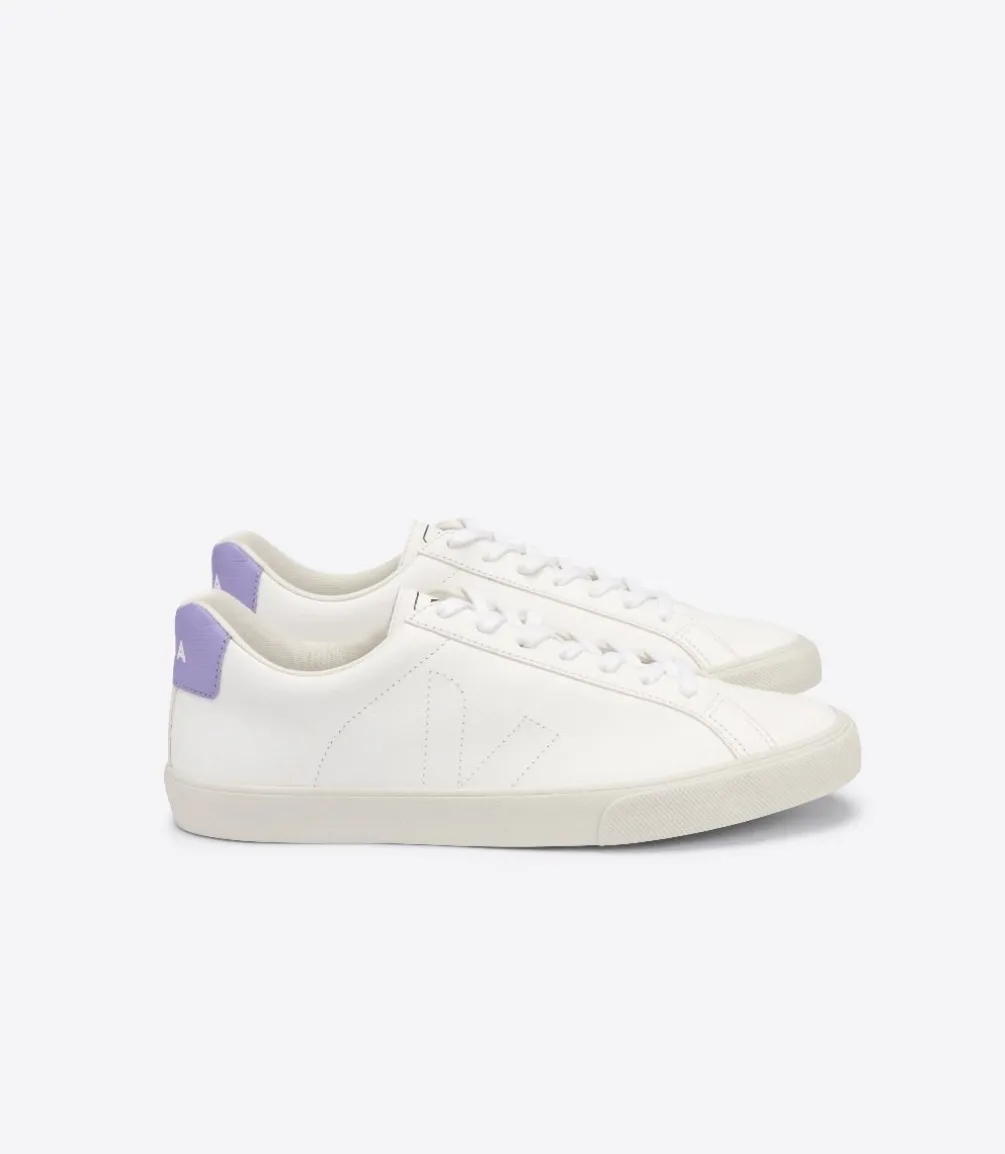ESPLAR LEATHER WHITE LAVANDE<VEJA Flash Sale