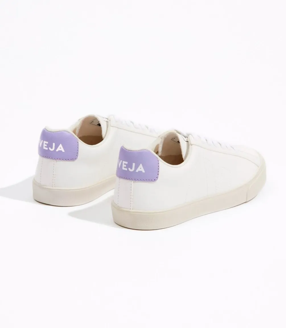 ESPLAR LEATHER WHITE LAVANDE<VEJA Flash Sale