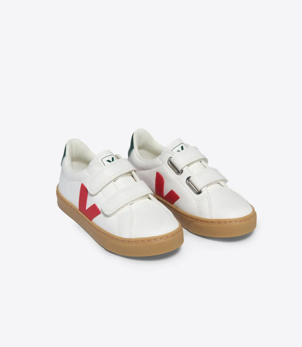 ESPLAR LEATHER WHITE PEKIN POKER<VEJA Hot