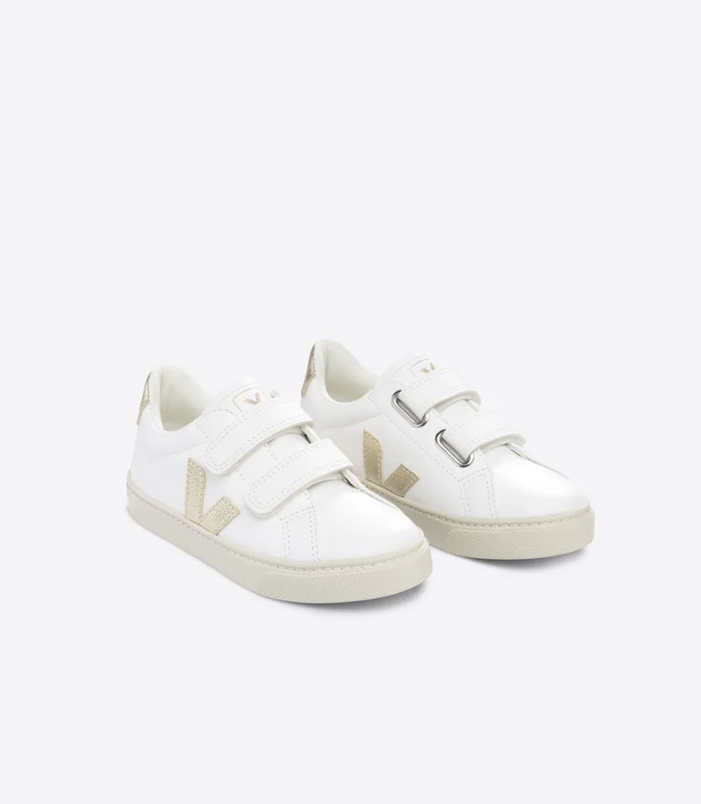 ESPLAR LEATHER WHITE PLATINE<VEJA Cheap