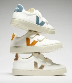 ESPLAR LEATHER WHITE PLATINE<VEJA Cheap