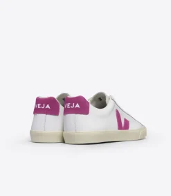 ESPLAR LEATHER WHITE ULTRAVIOLET<VEJA Flash Sale