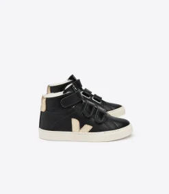 ESPLAR MID FURED BLACK GOLD<VEJA Fashion