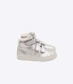 ESPLAR MID FURED LEATHER SILVER PIERRE<VEJA Hot