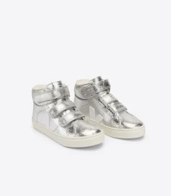 ESPLAR MID FURED SILVER WHITE<VEJA Best Sale