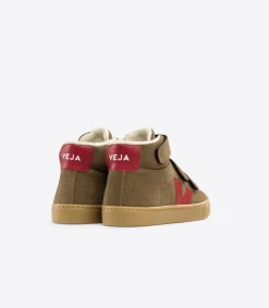 ESPLAR MID FURED SUEDE BROWN PEKIN<VEJA Clearance