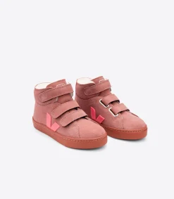 ESPLAR MID FURED SUEDE DIRED PETAL ROSE FLUO<VEJA Cheap
