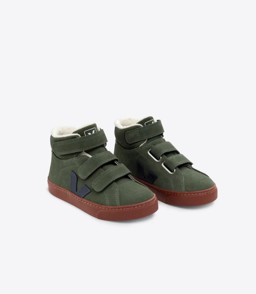 ESPLAR MID FURED SUEDE MUD NAUTICO<VEJA Fashion