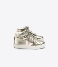 ESPLAR MID LEATHER BRONZE PETALE<VEJA Hot