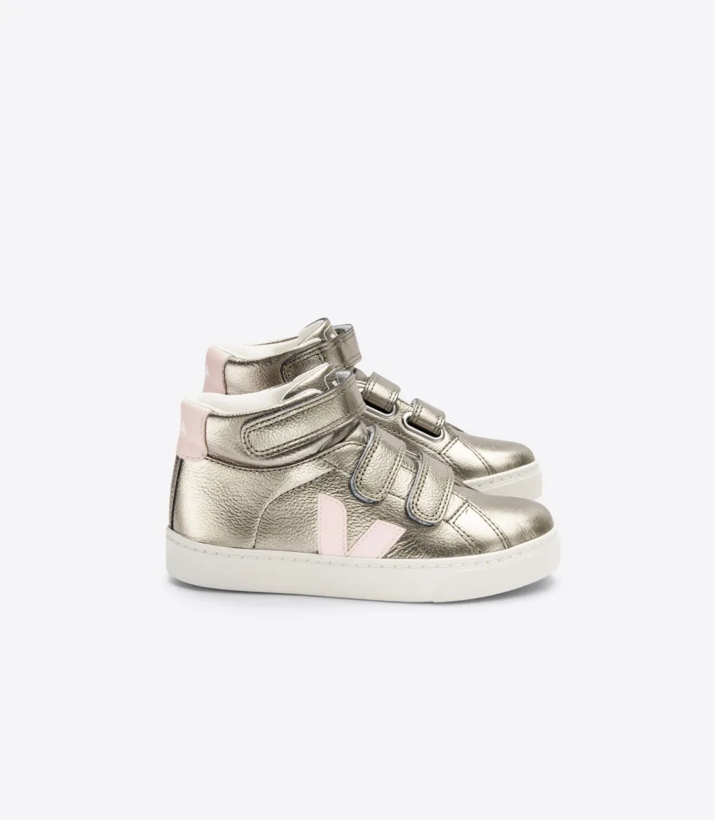 ESPLAR MID LEATHER BRONZE PETALE<VEJA Hot
