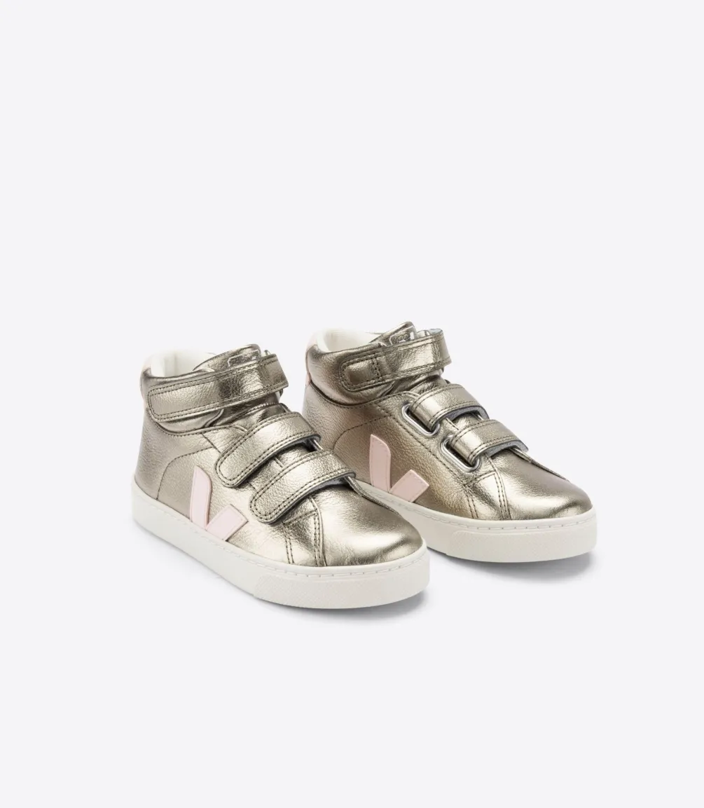 ESPLAR MID LEATHER BRONZE PETALE<VEJA Hot