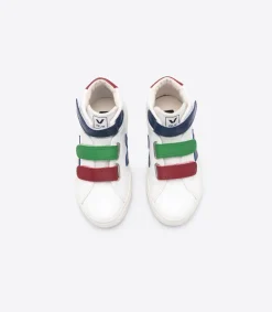 ESPLAR MID LEATHER WHITE MULTICO<VEJA New