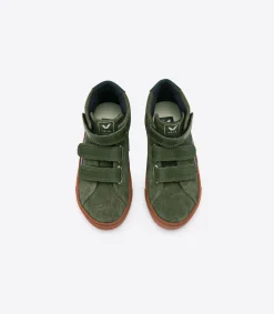 ESPLAR MID SUEDE OLIVE RUST SOLE<VEJA Fashion
