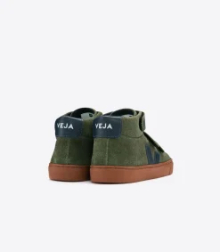 ESPLAR MID SUEDE OLIVE RUST SOLE<VEJA Fashion