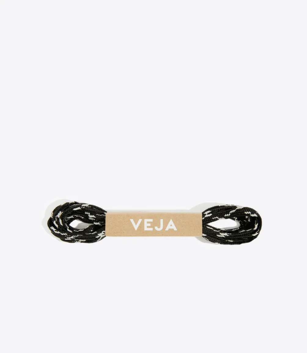 LACES PET BLACK OXFORD GREY<VEJA Shop