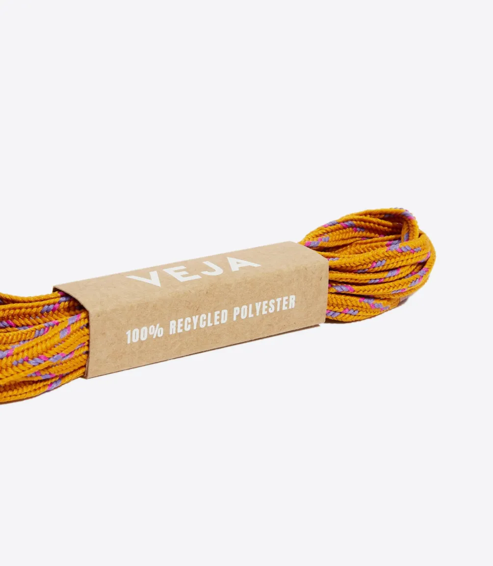 LACES PET MOUTARDE PURPLE ULTRAVIOLET<VEJA Shop