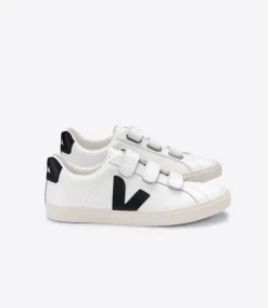 3-LOCK LEATHER WHITE BLACK<VEJA Shop