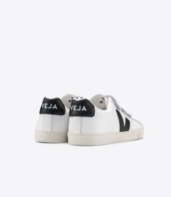 3-LOCK LEATHER WHITE BLACK<VEJA Shop