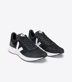 MARLIN V-KNIT BLACK WHITE<VEJA New