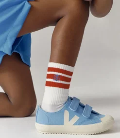 OLLIE CANVAS AQUA PIERRE<VEJA Sale