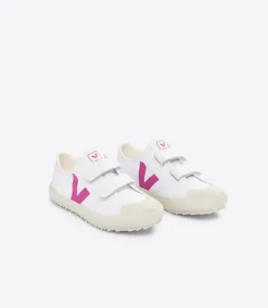 OLLIE CANVAS WHITE LOTUS<VEJA New