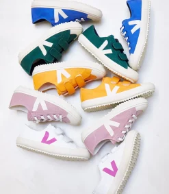 OLLIE CANVAS WHITE LOTUS<VEJA New