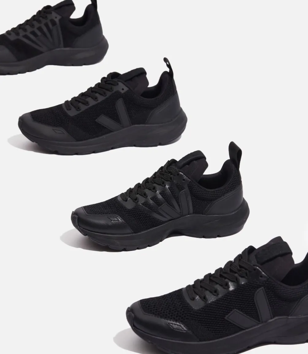 PERFORMANCE RUNNER V-KNIT X RICK OWENS BLACK<VEJA Cheap