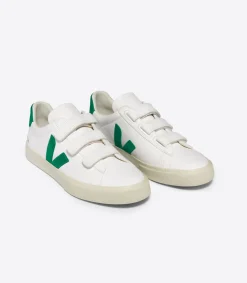 RECIFE LEATHER WHITE EMERAUDE<VEJA Discount