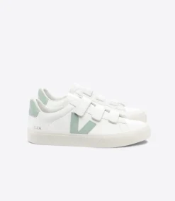 RECIFE LEATHER WHITE MATCHA<VEJA New
