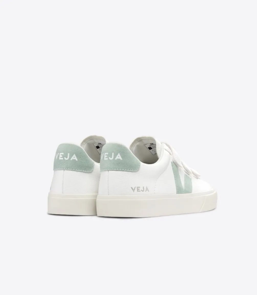RECIFE LEATHER WHITE MATCHA<VEJA New