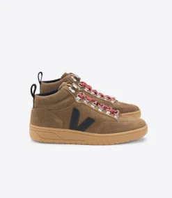 RORAIMA SUEDE BROWN BLACK NATURAL SOLE<VEJA Discount