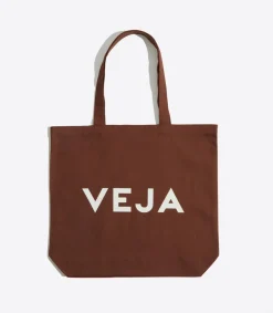 TOTE BAG COTTON CHOCOLATE<VEJA Hot