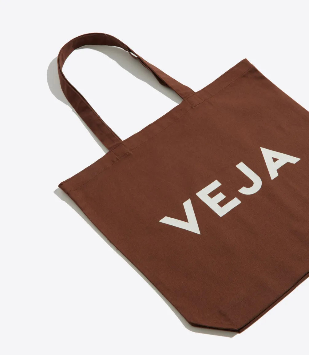 TOTE BAG COTTON CHOCOLATE<VEJA Hot