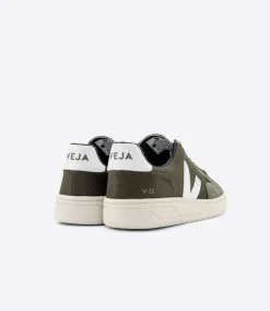 V-12 B-MESH OLIVE WHITE<VEJA Flash Sale