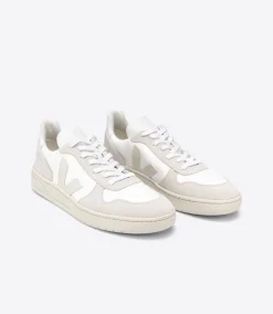 V-10 B-MESH WHITE NATURAL PIERRE<VEJA Store