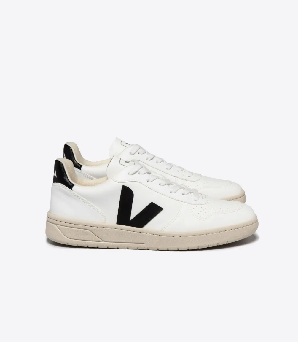 V-10 CWL WHITE BLACK<VEJA New