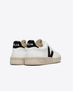 V-10 CWL WHITE BLACK<VEJA New