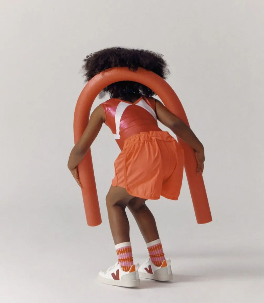 V-10 CWL WHITE MARSALA ORANGE FLUO<VEJA Online