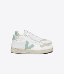 V-10 CWL WHITE MATCHA<VEJA New