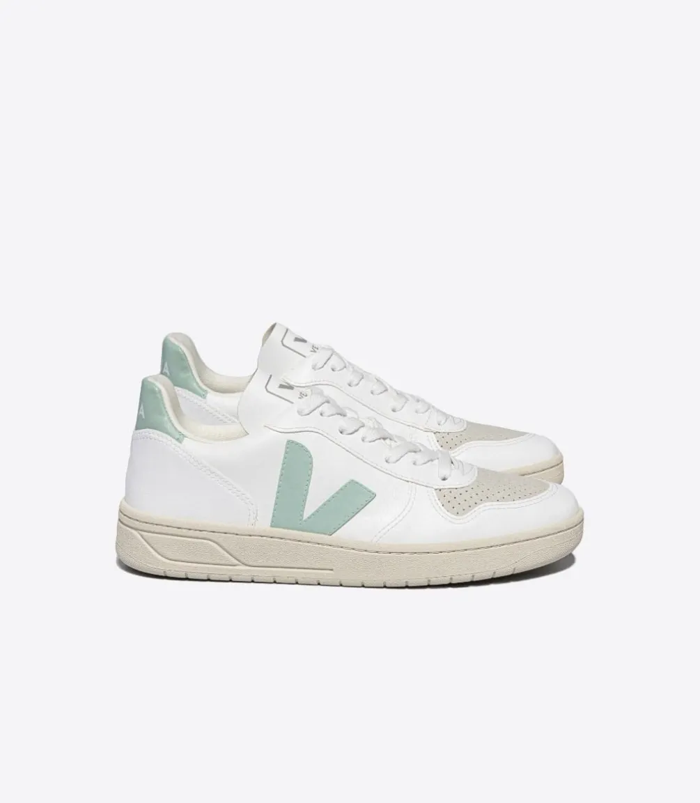 V-10 CWL WHITE MATCHA<VEJA New