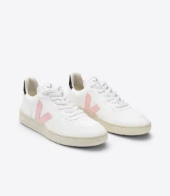 V-10 CWL WHITE PETALE BLACK<VEJA Shop