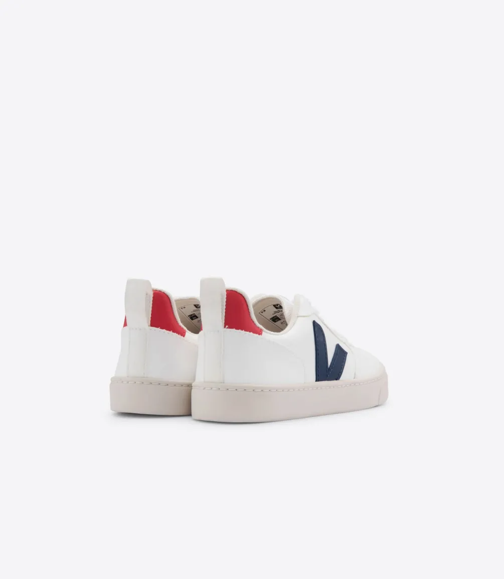 V-10 LACES CWL WHITE COBALT PEKIN<VEJA Discount