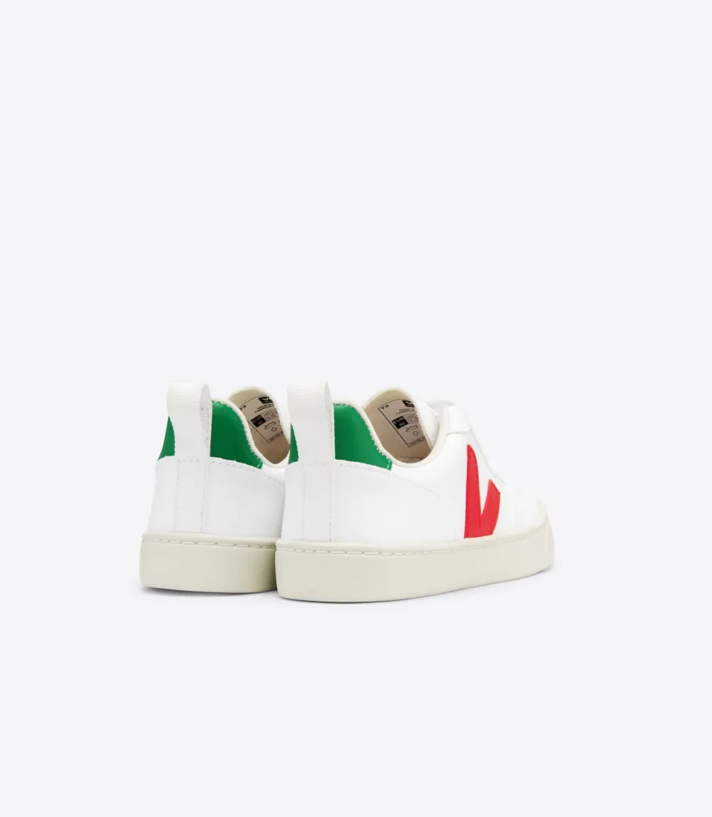 V-10 LACES CWL WHITE PEKIN EMERAUDE<VEJA Hot