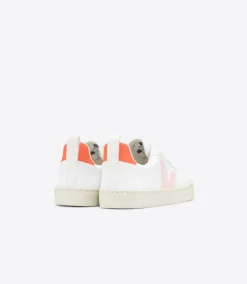 V-10 LACES CWL WHITE PETALE ORANGE FLUO<VEJA Sale