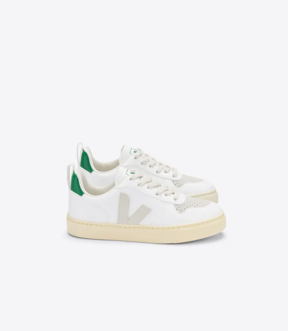 V-10 LACES CWL WHITE PIERRE EMERAUDE<VEJA Flash Sale