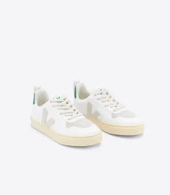 V-10 LACES CWL WHITE PIERRE EMERAUDE<VEJA Flash Sale