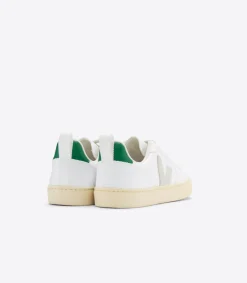V-10 LACES CWL WHITE PIERRE EMERAUDE<VEJA Flash Sale