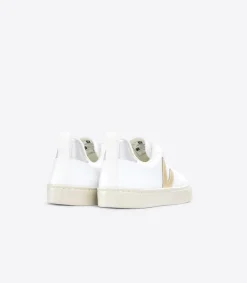 V-10 LACES CWL WHITE PLATINE SILVER<VEJA Best Sale