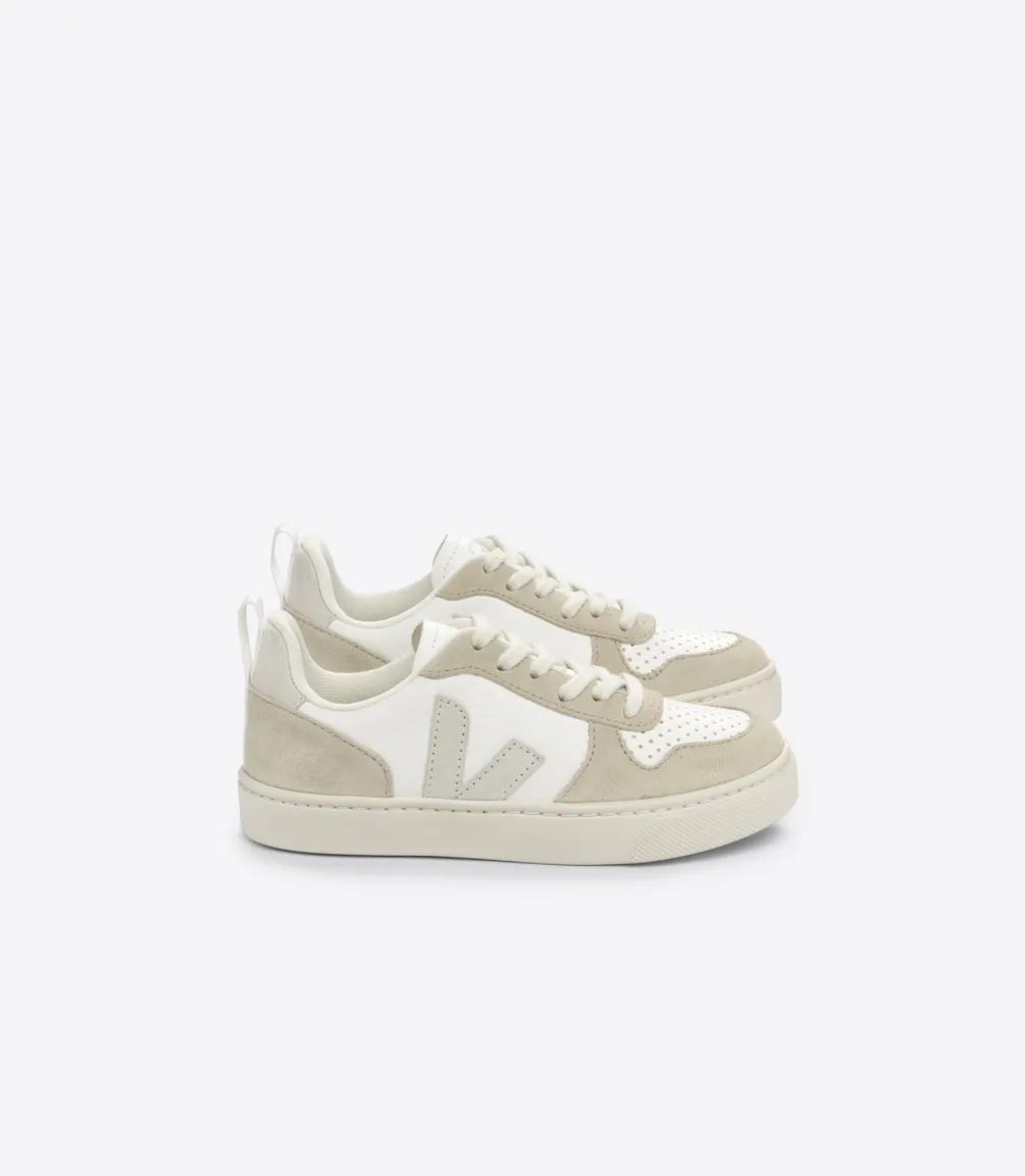 V-10 LACES LEATHER WHITE NATURAL ALMOND<VEJA Best Sale